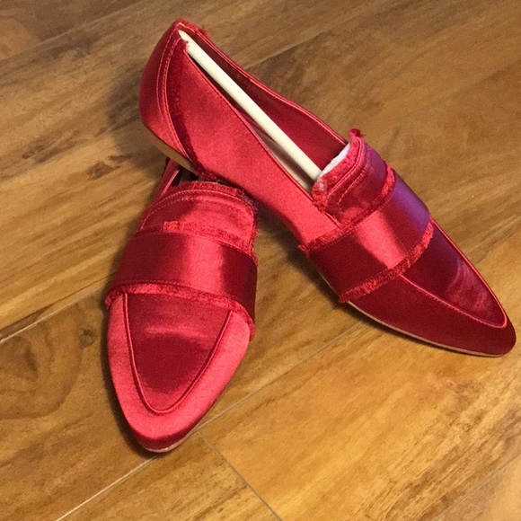Lord & Taylor Shoes - Lord & Taylor 424 Fifth Hayden Satin Loafers Sz 9